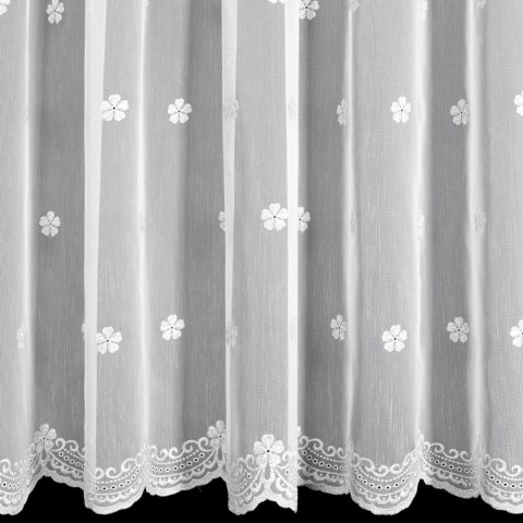 FIRANA GOTOWA DEK 400 X 160 CM BIAŁY FIRANA GOTOWA DEK 400 X 160 CM BIAŁY