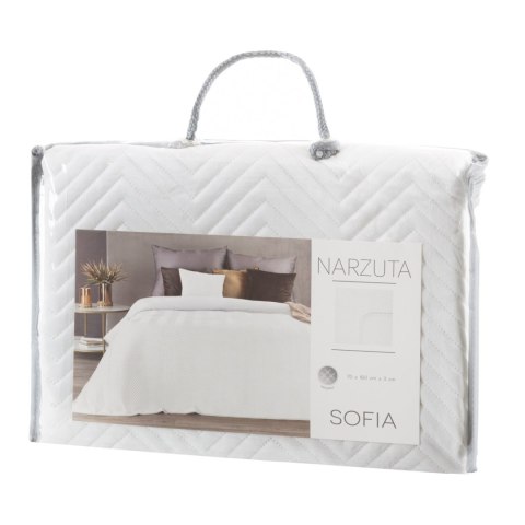 NARZUTA SOFIA 230 X 260 CM BIAŁY NARZUTA SOFIA 230 X 260 CM BIAŁY