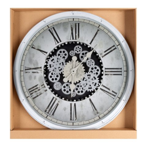 ZEGAR DEKORACYJNY 86 O 72 X 8 CM BIAŁY ZEGAR DEKORACYJNY 86 O 72 X 8 CM BIAŁY