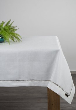 OBRUS EMILY 145 X 300 CM BIAŁY