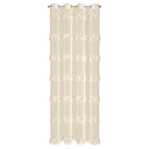 ZASŁONA GOTOWA SOTERA 140 X 250 CM JASNOBEŻOWY ZASŁONA GOTOWA SOTERA 140 X 250 CM JASNOBEŻOWY