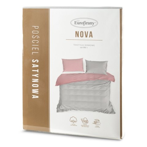 KOMPLET POŚCIELI NOVA3 220 X 200 CM JASNOSZARY KOMPLET POŚCIELI NOVA3 220 X 200 CM JASNOSZARY