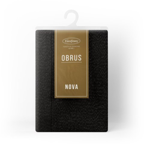 OBRUS STELLA 1 145 X 350 CM CZARNY OBRUS STELLA 1 145 X 350 CM CZARNY