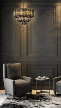 LAMPA DANA (2) O 43 X 150 CM GRAFITOWY