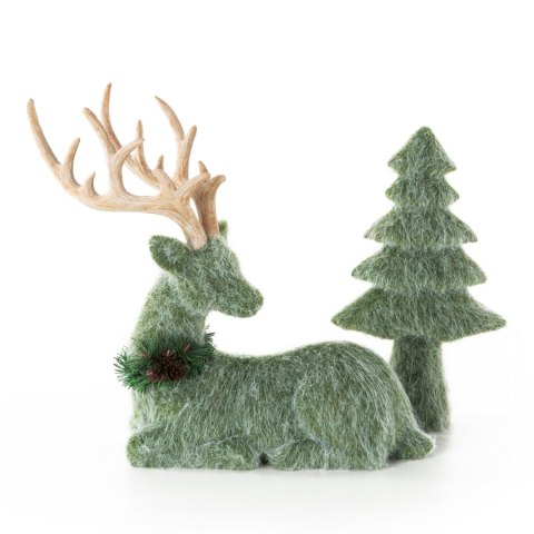 FIGURKA ŚWIATECZNA 162 30 X 12 X 40 CM ZIELONY FIGURKA ŚWIATECZNA 162 30 X 12 X 40 CM ZIELONY