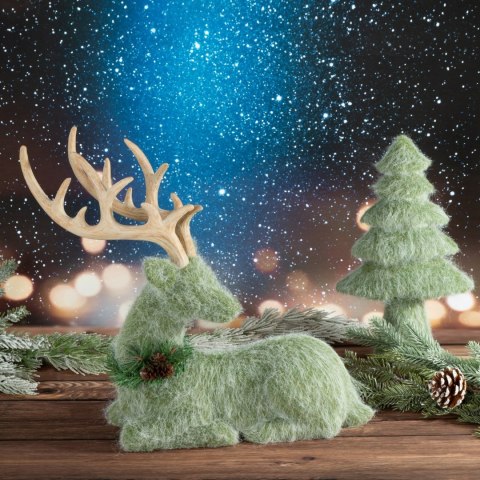 FIGURKA ŚWIATECZNA 162 30 X 12 X 40 CM ZIELONY FIGURKA ŚWIATECZNA 162 30 X 12 X 40 CM ZIELONY