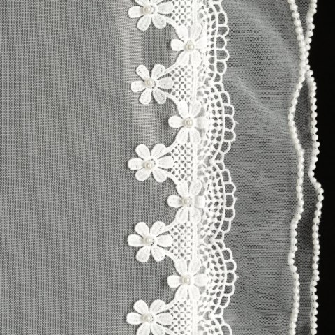 FIRANA GOTOWA LARISA NA TAŚMIE 140 X 270 CM BIAŁY FIRANA GOTOWA LARISA NA TAŚMIE 140 X 270 CM BIAŁY