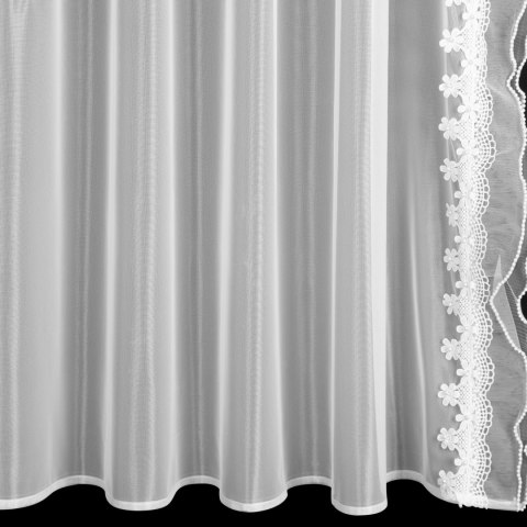 FIRANA GOTOWA LARISA NA TAŚMIE 140 X 270 CM BIAŁY FIRANA GOTOWA LARISA NA TAŚMIE 140 X 270 CM BIAŁY