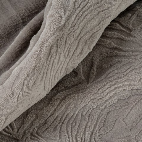 KOMPLET POŚCIELI FLANO 220 X 200 CM BEŻOWY KOMPLET POŚCIELI FLANO 220 X 200 CM BEŻOWY