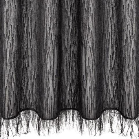 ZASŁONA GOTOWA AURORA 140 X 250 CM CZARNY ZASŁONA GOTOWA AURORA 140 X 250 CM CZARNY