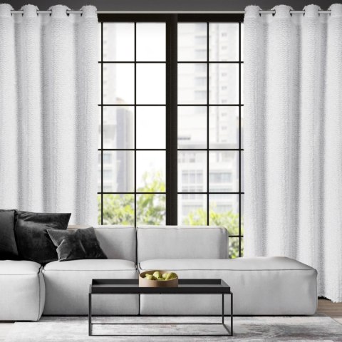 ZASŁONA GOTOWA TIFFANY 135 X 250 CM BIAŁY ZASŁONA GOTOWA TIFFANY 135 X 250 CM BIAŁY