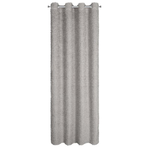 ZASŁONA GOTOWA TIFFANY 135 X 250 CM SREBRNY ZASŁONA GOTOWA TIFFANY 135 X 250 CM SREBRNY