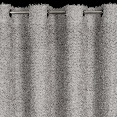 ZASŁONA GOTOWA TIFFANY 135 X 250 CM SREBRNY ZASŁONA GOTOWA TIFFANY 135 X 250 CM SREBRNY