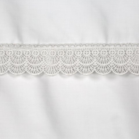 KOMPLET POŚCIELI RETRO 6 220 X 200 CM BIAŁY KOMPLET POŚCIELI RETRO 6 220 X 200 CM BIAŁY
