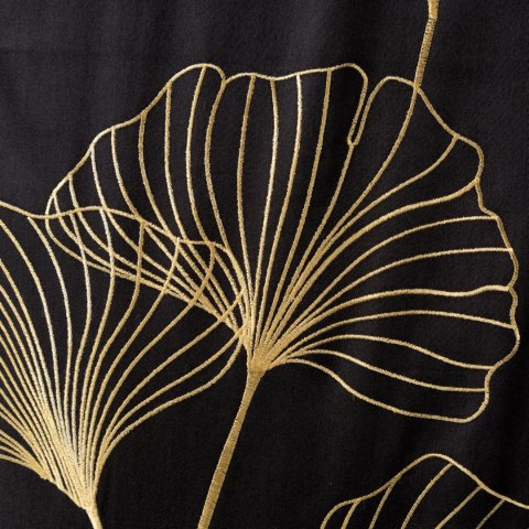KOMPLET POŚCIELI HAFT2 160 X 200 CM CZARNY KOMPLET POŚCIELI HAFT2 160 X 200 CM CZARNY