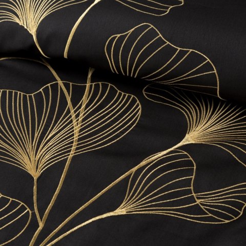 KOMPLET POŚCIELI HAFT2 160 X 200 CM CZARNY KOMPLET POŚCIELI HAFT2 160 X 200 CM CZARNY