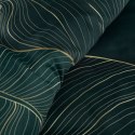 KOMPLET POŚCIELI SATYNOWEJ PREMIUM 5 160 X 200 CM TURKUSOWY