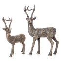FIGURKA ŚWIATECZNA M165A 22 X 9 X 42 CM STALOWY