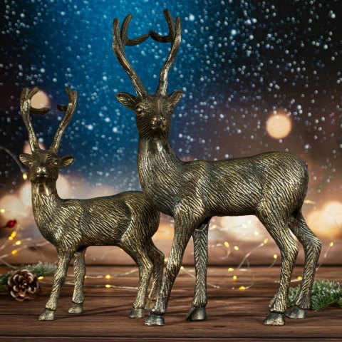 FIGURKA ŚWIATECZNA M165A 22 X 9 X 42 CM STALOWY FIGURKA ŚWIATECZNA M165A 22 X 9 X 42 CM STALOWY