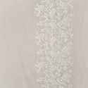 KOMPLET POŚCIELI SATYNOWEJ HAFT 220 X 200 CM BEŻOWY
