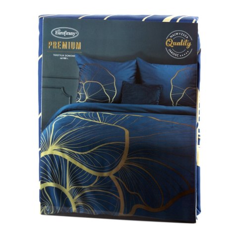 KOMPLET POŚCIELI SATYNOWEJ PREMIUM 4 220 X 200 CM CIEMNONIEBIESKI KOMPLET POŚCIELI SATYNOWEJ PREMIUM 4 220 X 200 CM CIEMNONIEBIESKI