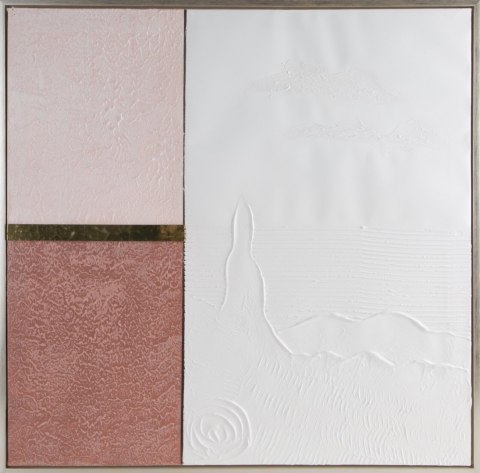 OBRAZ 645 80 X 80 CM BIAŁY OBRAZ 645 80 X 80 CM BIAŁY