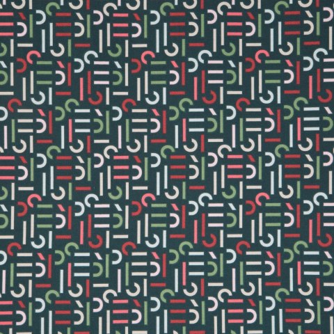 KOMPLET POŚCIELI ESPRIT 06 220 X 200 CM CIEMNOZIELONY KOMPLET POŚCIELI ESPRIT 06 220 X 200 CM CIEMNOZIELONY