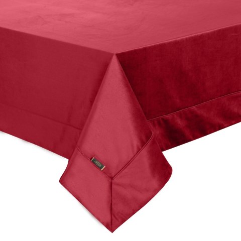 OBRUS VELVET 145 X 220 CM BORDOWY OBRUS VELVET 145 X 220 CM BORDOWY