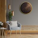 ZEGAR DEKORACYJNY 20 O 60 X 5 CM CZARNY