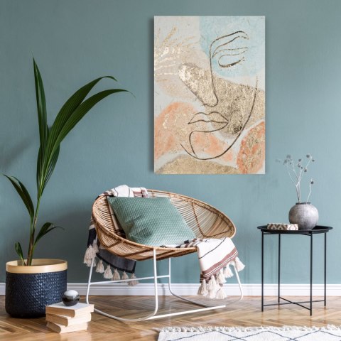OBRAZ 399A 50 X 70 CM BEŻOWY OBRAZ 399A 50 X 70 CM BEŻOWY