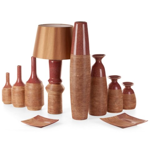 LAMPA DEKORACYJNA ELDA (01) FI 35 X 75 CM CEGLASTY LAMPA DEKORACYJNA ELDA (01) FI 35 X 75 CM CEGLASTY