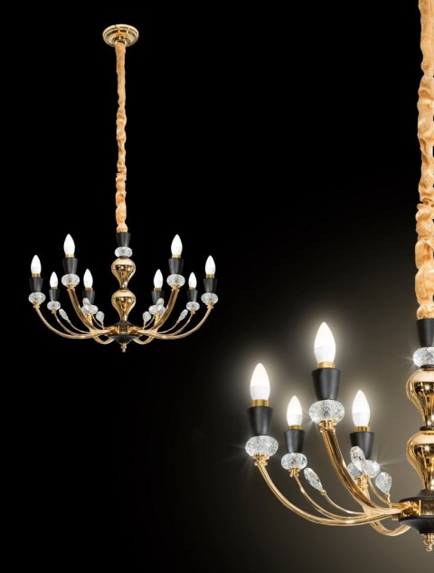 LAMPA MELBA (01) FI 71 X 120 CM ZŁOTY LAMPA MELBA (01) FI 71 X 120 CM ZŁOTY