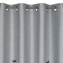 ZASŁONA GOTOWA ALVIN 140 X 250 CM SREBRNY