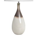LAMPA DEKORACYJNA KATIA (01) O 28 X 73 CM KREMOWY
