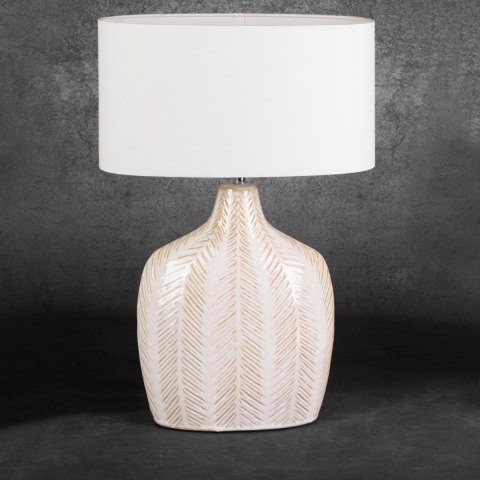LAMPA DEKORACYJNA LIZA (01) O 38 X 58 CM KREMOWY LAMPA DEKORACYJNA LIZA (01) O 38 X 58 CM KREMOWY