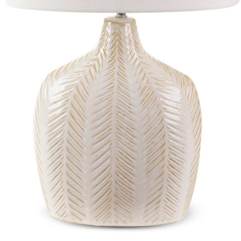 LAMPA DEKORACYJNA LIZA (01) O 38 X 58 CM KREMOWY LAMPA DEKORACYJNA LIZA (01) O 38 X 58 CM KREMOWY