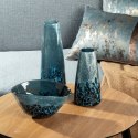 SZKLANA MISA DEKORACYJNA LOGAN (01) 22 X 17 X 11 CM GRANATOWY