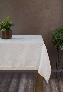 OBRUS LILIAN 145 X 400 CM KREMOWY