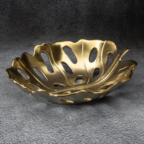PATERA DEKORACYJNA MIRA 37 X 30 X 10 CM CZARNY PATERA DEKORACYJNA MIRA 37 X 30 X 10 CM CZARNY