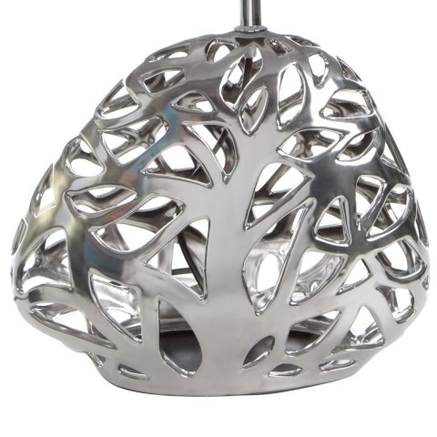 LAMPA DEKORACYJNA DAKOTA (3) O 37 X 52 CM SREBRNY LAMPA DEKORACYJNA DAKOTA (3) O 37 X 52 CM SREBRNY