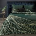 KOMPLET POŚCIELI SATYNOWEJ PREMIUM 3 220 X 200 CM CIEMNOZIELONY
