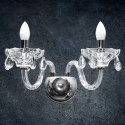 LAMPA KIRA (02) O 42 X 23 CM SREBRNY