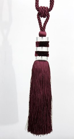 SZNUR DEKORACYJNY 1141 70 CM FIOLETOWY