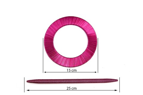 UPINACZ DEKORACYJNY 015 FI 15 CM AMARANTOWY UPINACZ DEKORACYJNY 015 FI 15 CM AMARANTOWY