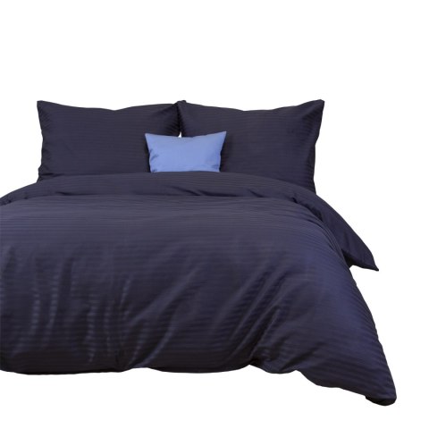 Pościel satyna bawełniana CIZGILI NAVY BLUE/180x200 EXCLUSIVE Darymex Pościel satyna bawełniana CIZGILI NAVY BLUE/180x200 EXCLUSIVE Darymex