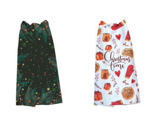 Komplet ścierek kuchennych MS HOME/2x38x60/CHRISTMAS/2 (promocja) Irya Tekstil Komplet ścierek kuchennych MS HOME/2x38x60/CHRISTMAS/2 (promocja) Irya Tekstil
