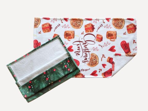 Komplet ścierek kuchennych MS HOME/2x38x60/CHRISTMAS/2 (promocja) Irya Tekstil Komplet ścierek kuchennych MS HOME/2x38x60/CHRISTMAS/2 (promocja) Irya Tekstil