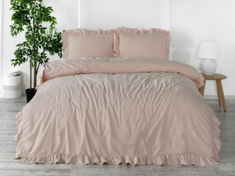 Pościel bawełniana CAMELLO ROSES/160x200(P) STONEWASHED Limasso Pościel bawełniana CAMELLO ROSES/160x200(P) STONEWASHED Limasso