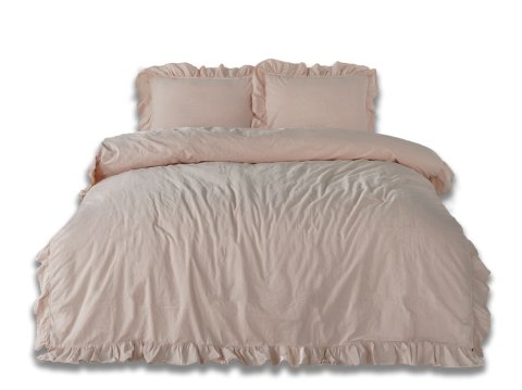 Pościel bawełniana CAMELLO ROSES/160x200(P) STONEWASHED Limasso Pościel bawełniana CAMELLO ROSES/160x200(P) STONEWASHED Limasso