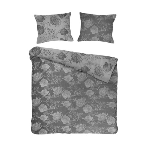 Pościel bawełniana FLORY GREY/220x200 COTTONLOVE JACQUARD Darymex Pościel bawełniana FLORY GREY/220x200 COTTONLOVE JACQUARD Darymex